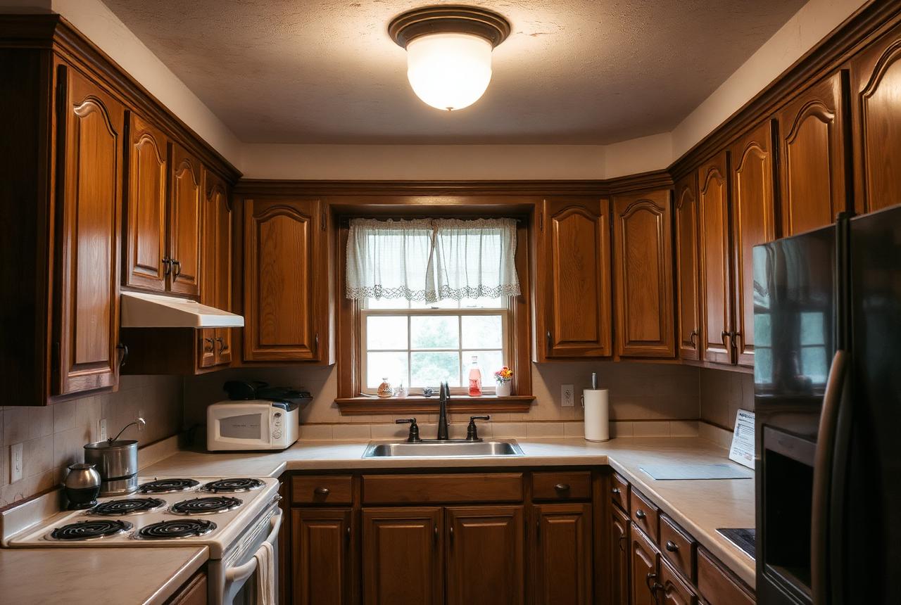 Kitchen renovation before